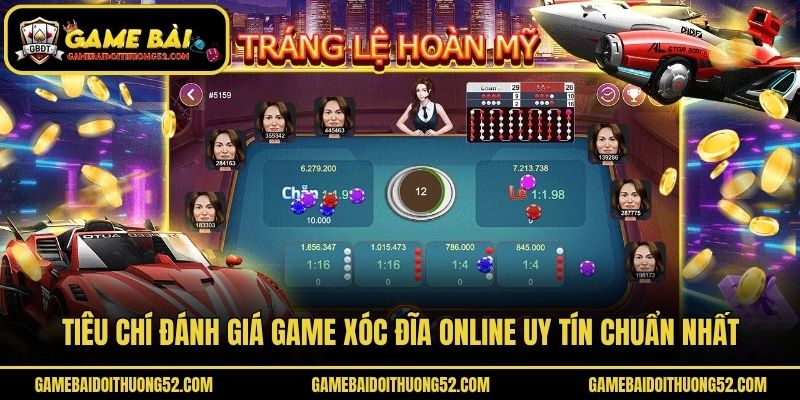 Tiêu chí đánh giá game xóc đĩa online uy tín chuẩn nhất
